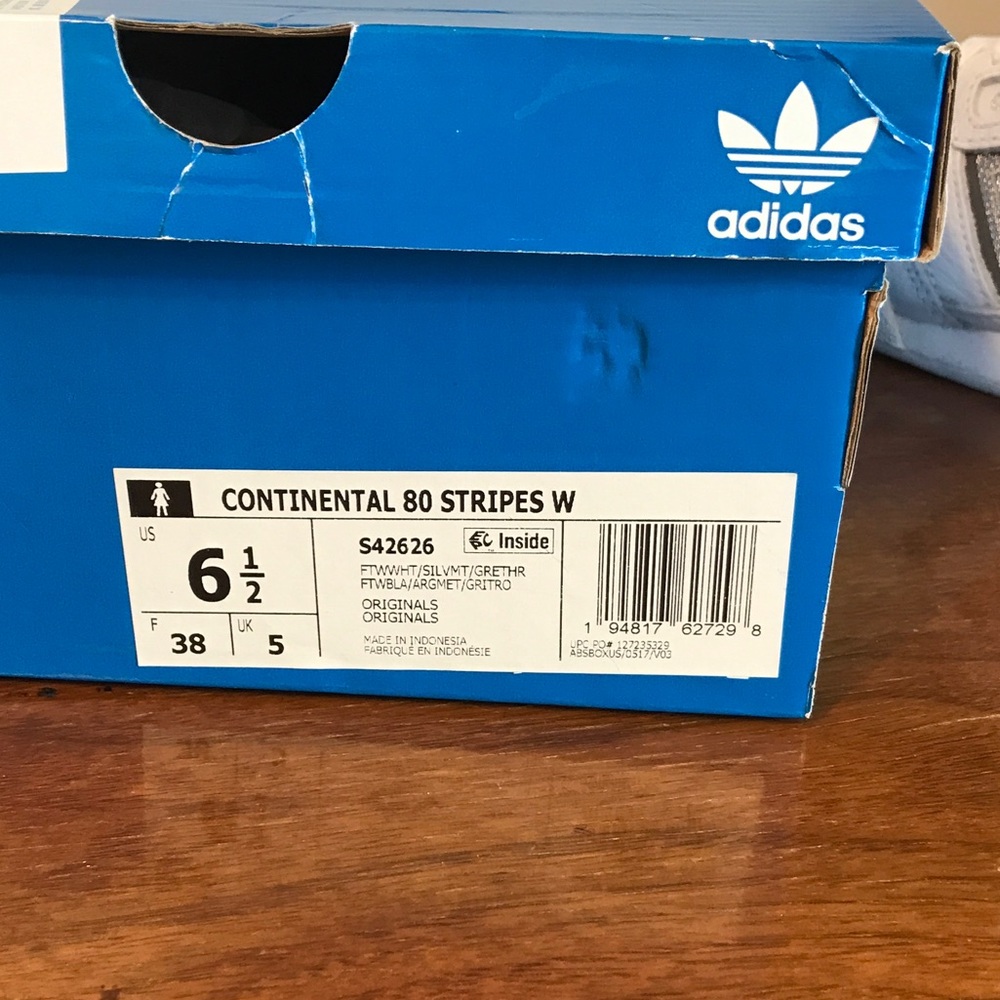 Adidas Continental 80s Women’s Casual Shoe - Picture 10 of 10